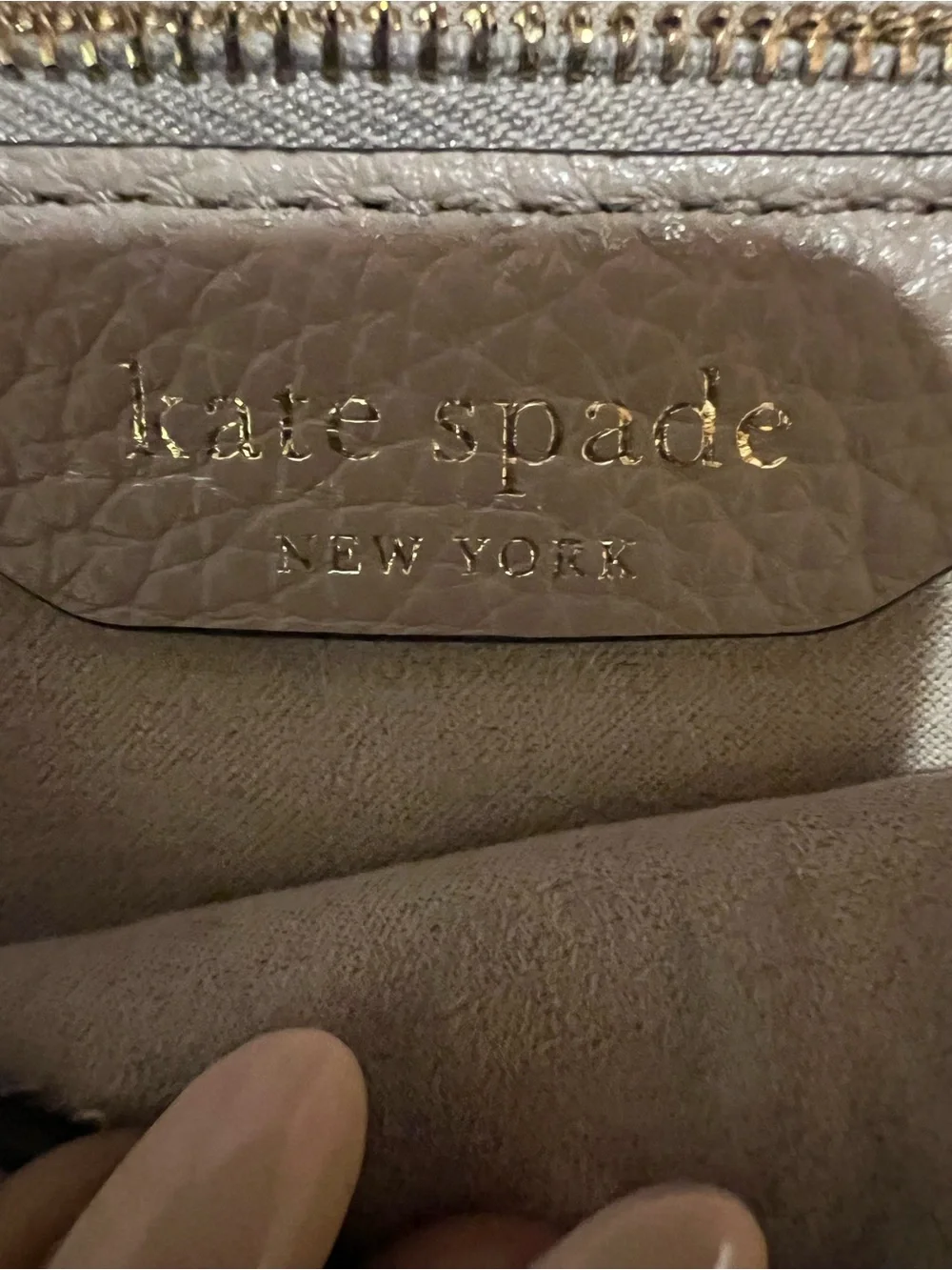 Kate Spade Roulette Leather Small Saddle Crossbody